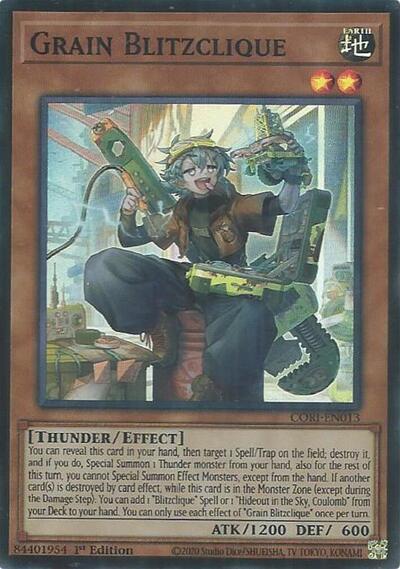 Grain Blitzclique - Chaos Origins Yu-Gi-Oh! spoiler