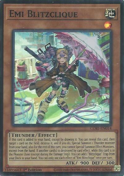 Emi Blitzclique - Chaos Origins Yu-Gi-Oh! spoiler