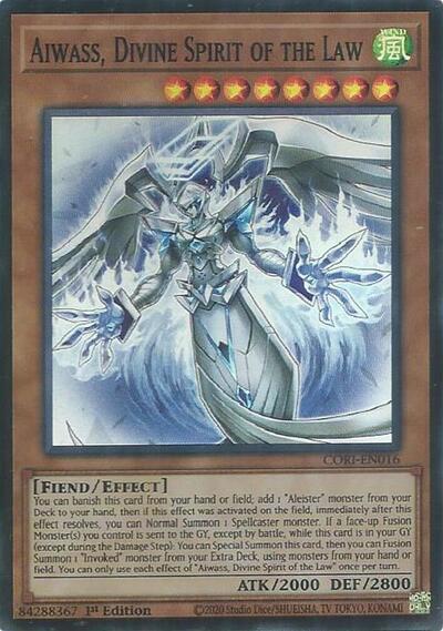 Aiwass, Divine Spirit of the Law - Chaos Origins Yu-Gi-Oh! spoiler