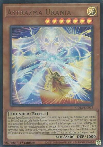 Astrazma Urania - Chaos Origins Yu-Gi-Oh! spoiler