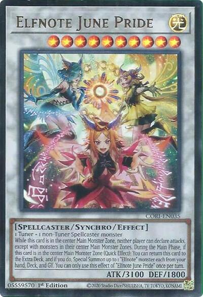 Elfnote June Pride - Chaos Origins Yu-Gi-Oh! spoiler