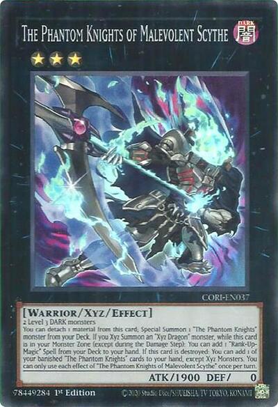 The Phantom Knights of Malevolent Scythe - Chaos Origins Yu-Gi-Oh! spoiler