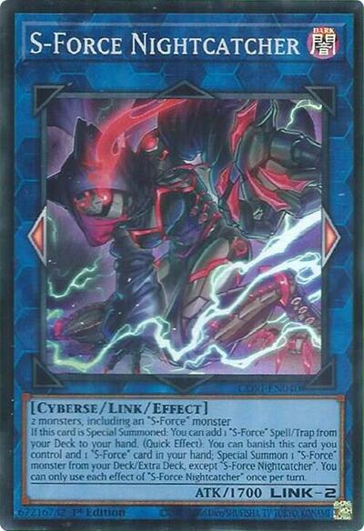 S-Force Nightcatcher - Chaos Origins Yu-Gi-Oh! spoiler