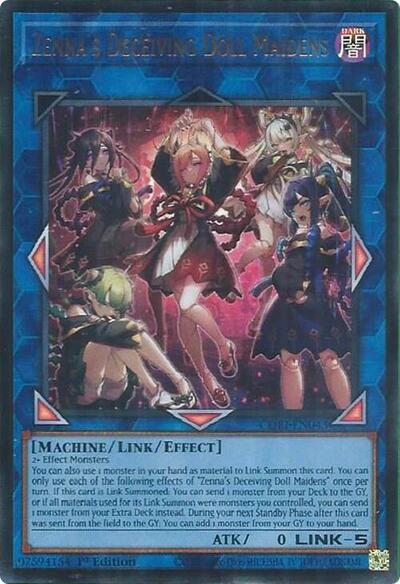 Zenna's Deceiving Doll Maidens - Chaos Origins Yu-Gi-Oh! spoiler