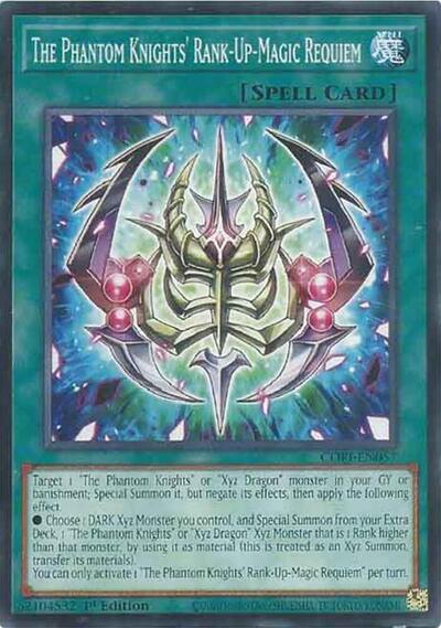 The Phantom Knights' Rank-Up-Magic Requiem - Chaos Origins Yu-Gi-Oh! spoiler