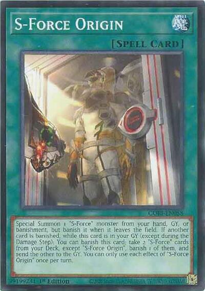 S-Force Origin - Chaos Origins Yu-Gi-Oh! spoiler