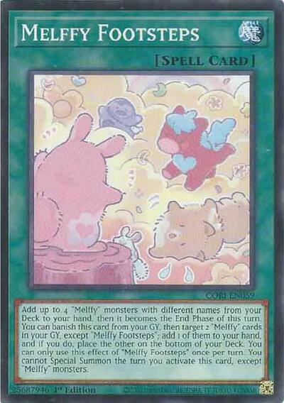 Melffy Footsteps - Chaos Origins Yu-Gi-Oh! spoiler