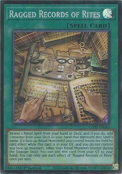 Ragged Records of Rites - Chaos Origins Yu-Gi-Oh! spoiler