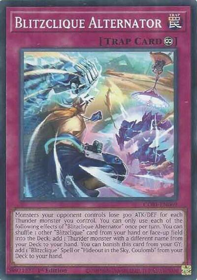 Blitzclique Alternator - Chaos Origins Yu-Gi-Oh! spoiler