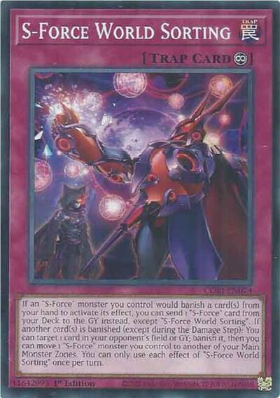S-Force World Sorting - Chaos Origins Yu-Gi-Oh! spoiler