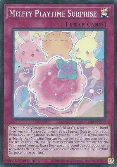 Melffy Playtime Surprise - Chaos Origins Yu-Gi-Oh! spoiler