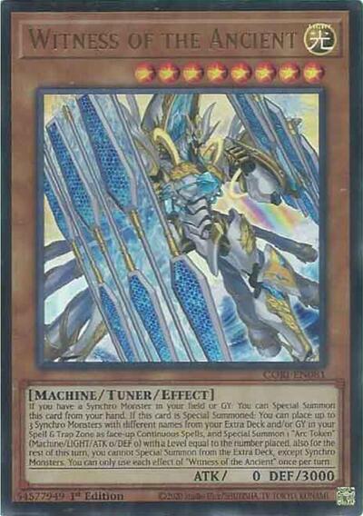 Witness of the Ancient - Chaos Origins Yu-Gi-Oh! spoiler