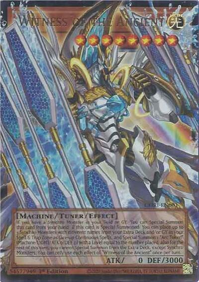Witness of the Ancient (Extended Art) - Chaos Origins Yu-Gi-Oh! spoiler