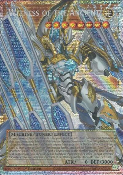 Witness of the Ancient (Starlight Rare) (Extended Art) - Chaos Origins Yu-Gi-Oh! spoiler