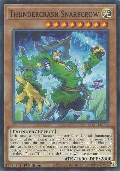 Thundercrash Snarecrow - Chaos Origins Yu-Gi-Oh! spoiler