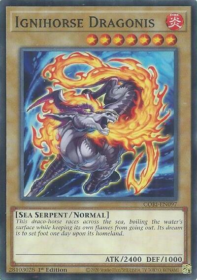 Ignihorse Dragonis - Chaos Origins Yu-Gi-Oh! spoiler