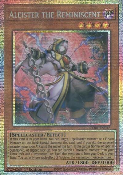 Aleister the Reminiscent (Starlight Rare) - Chaos Origins Yu-Gi-Oh! spoiler
