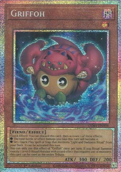 Griffoh (Starlight Rare) - Chaos Origins Yu-Gi-Oh! spoiler