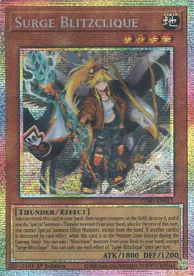 Surge Blitzclique (Starlight Rare) - Chaos Origins Yu-Gi-Oh! spoiler