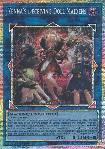 Zenna's Deceiving Doll Maidens (Starlight Rare) - Chaos Origins Yu-Gi-Oh! spoiler