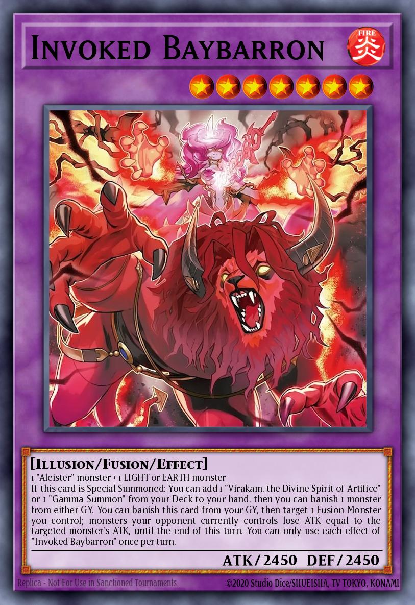 Invoked Baybarron - Chaos Origins Yu-Gi-Oh! spoiler