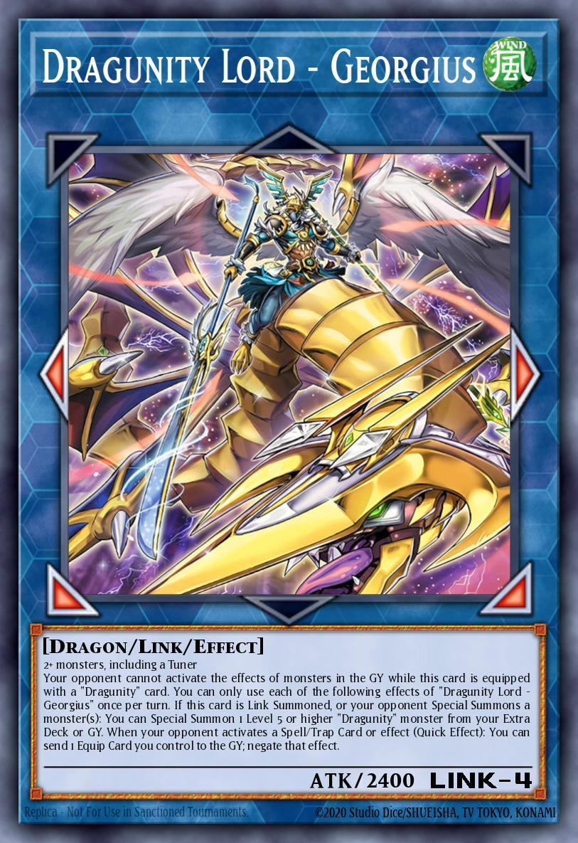Dragunity Lord - Georgius - Battles of Legend: Glorious Gallery Yu-Gi-Oh! spoiler