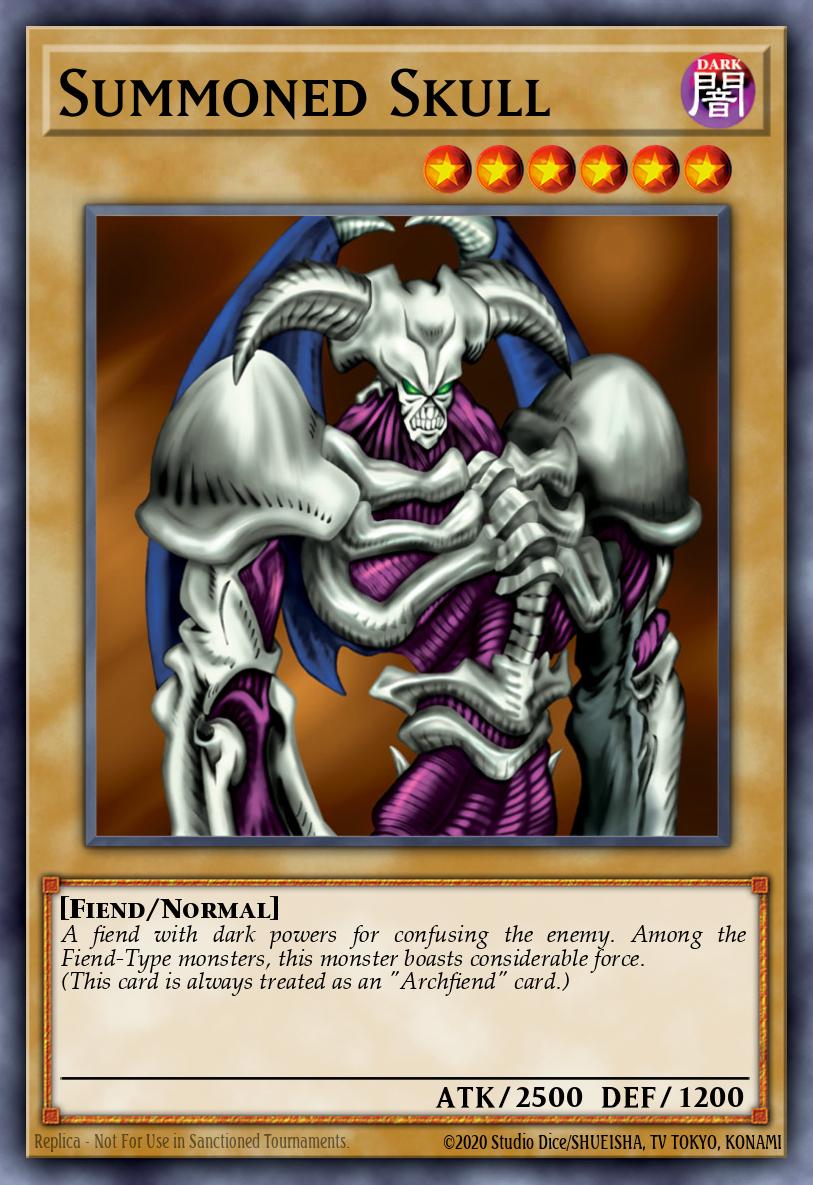 Summoned Skull - Battles of Legend: Glorious Gallery Yu-Gi-Oh! spoiler