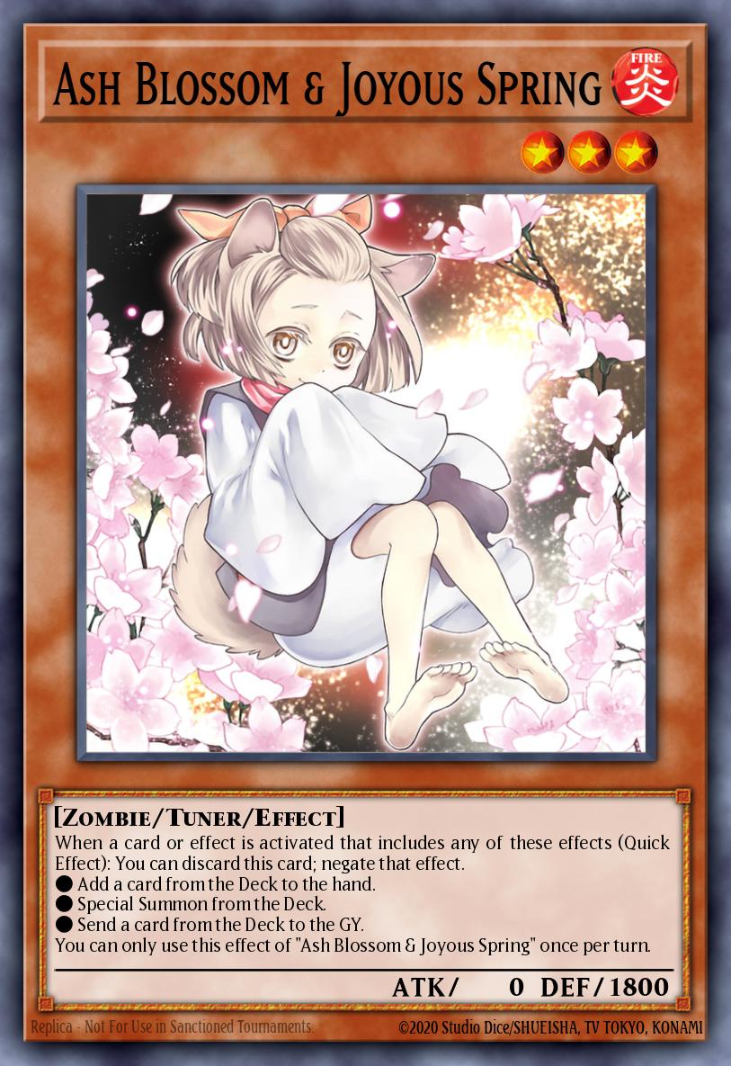 Ash Blossom & Joyous Spring (LAVD-ENO08) - Legendary Arc-V Decks Yu-Gi-Oh! spoiler