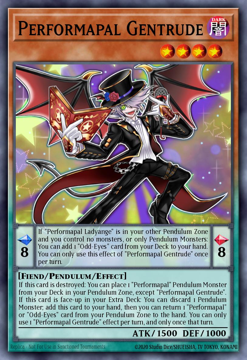 Performapal Gentrude - Legendary Arc-V Decks Yu-Gi-Oh! spoiler
