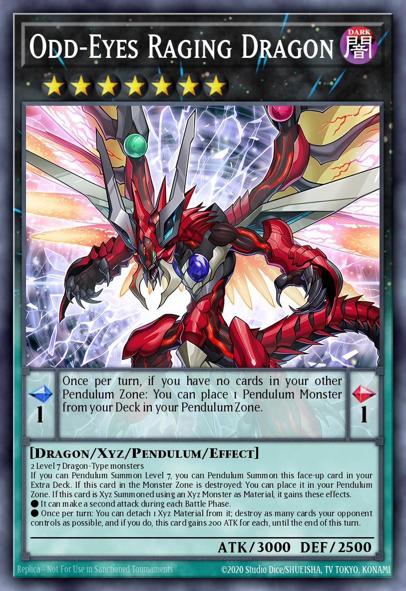 Odd-Eyes Raging Dragon - Legendary Arc-V Decks Yu-Gi-Oh! spoiler