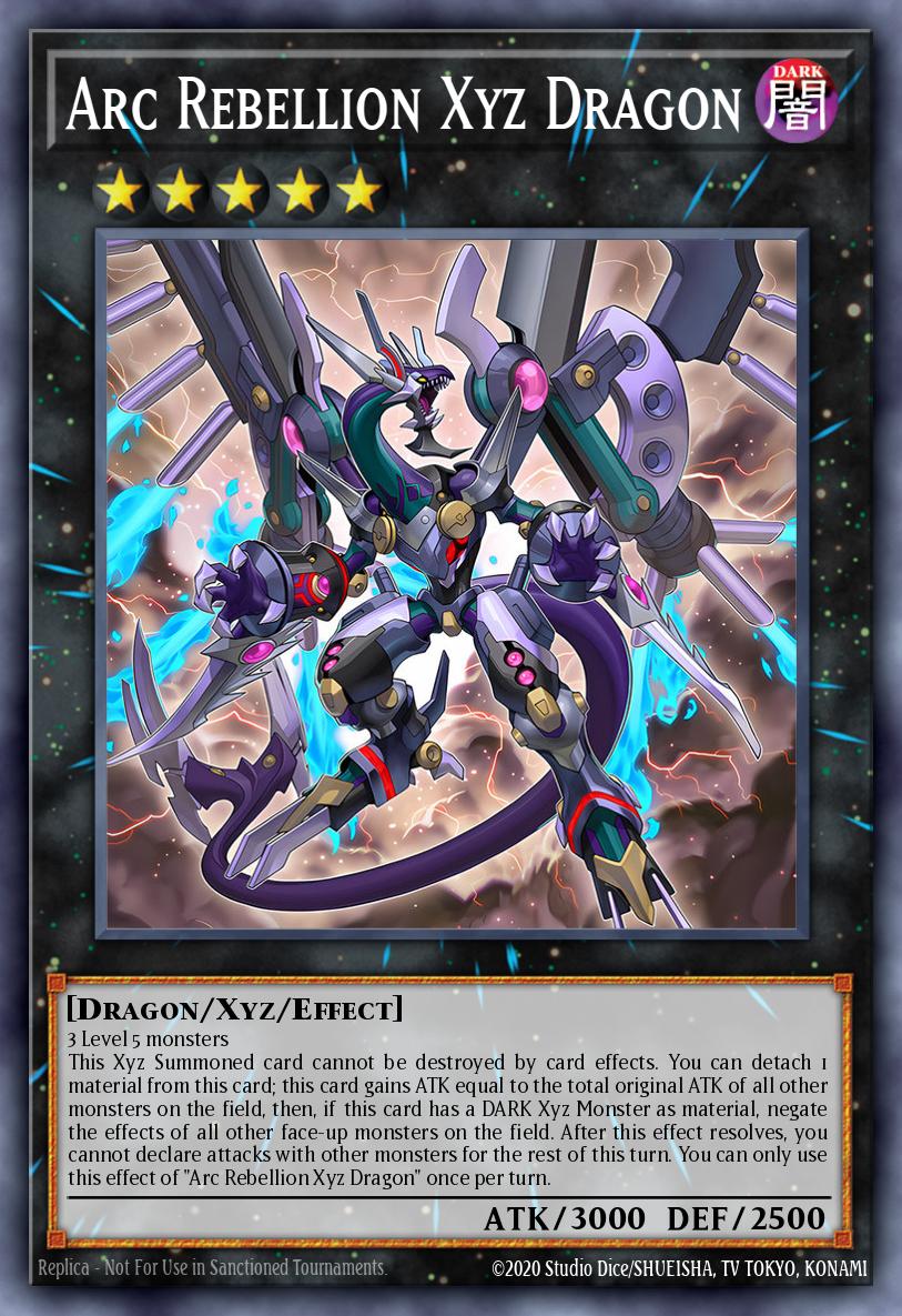 Arc Rebellion Xyz Dragon - Legendary Arc-V Decks Yu-Gi-Oh! spoiler
