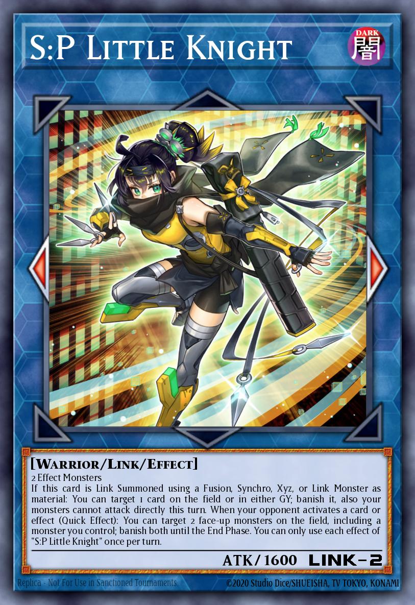 S:P Little Knight (LAVD-ENO37) - Legendary Arc-V Decks Yu-Gi-Oh! spoiler