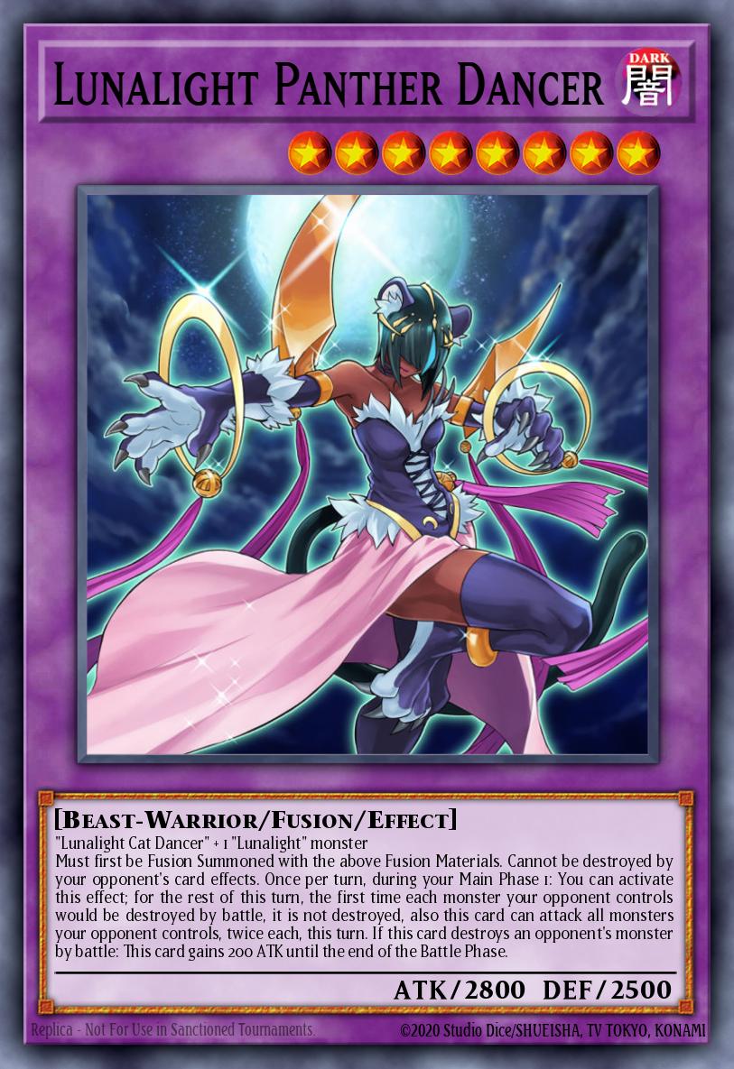 Lunalight Panther Dancer - Legendary Arc-V Decks Yu-Gi-Oh! spoiler