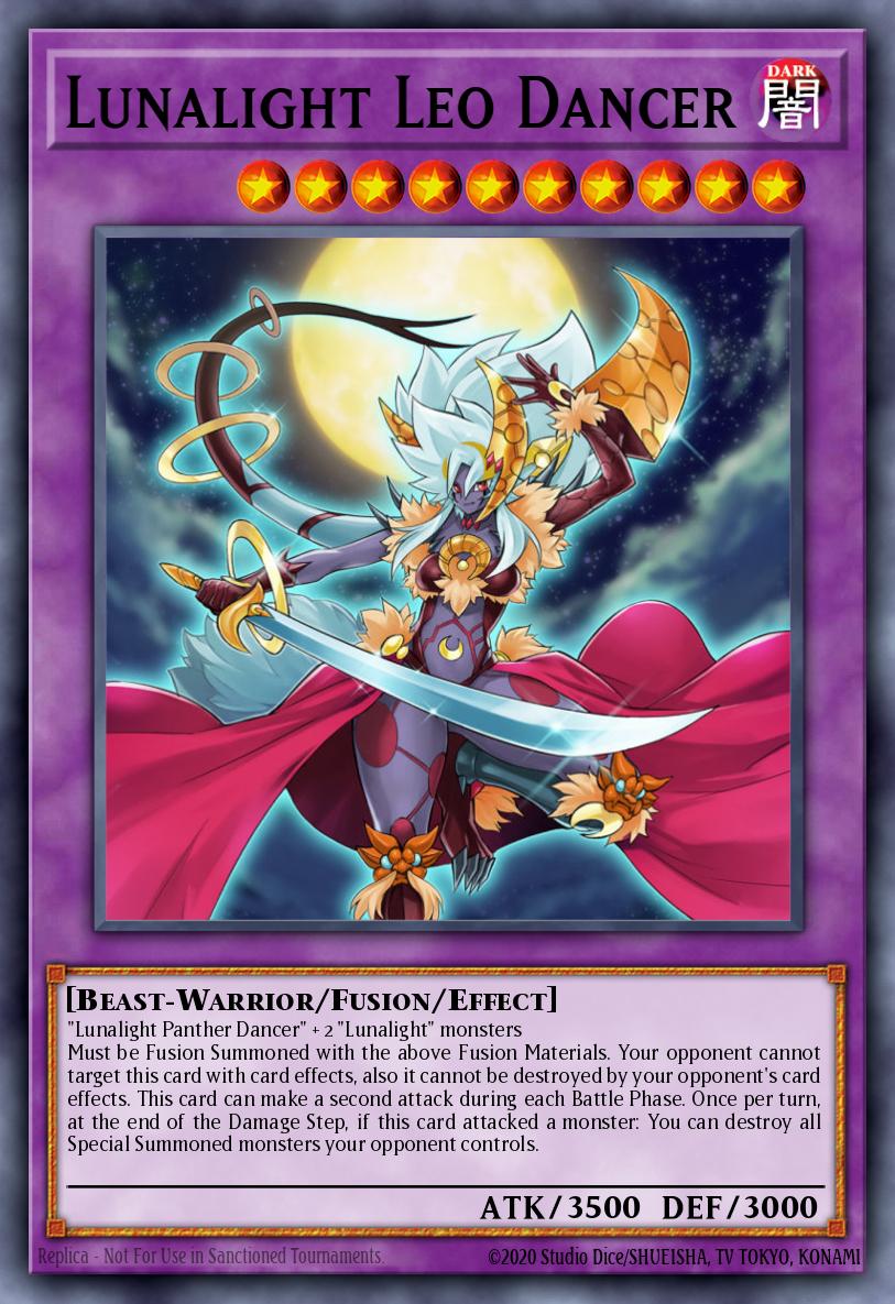 Lunalight Leo Dancer - Legendary Arc-V Decks Yu-Gi-Oh! spoiler