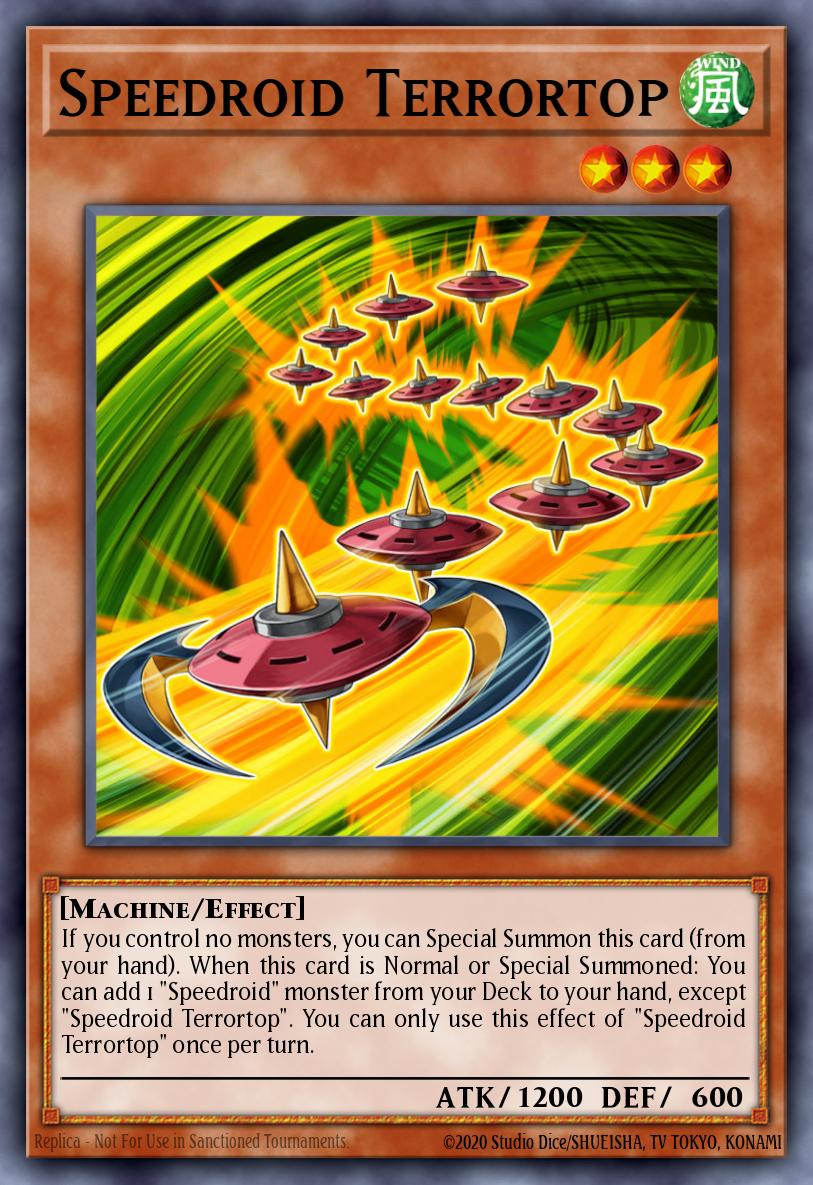Speedroid Terrortop (UR) - Legendary Arc-V Decks Yu-Gi-Oh! spoiler
