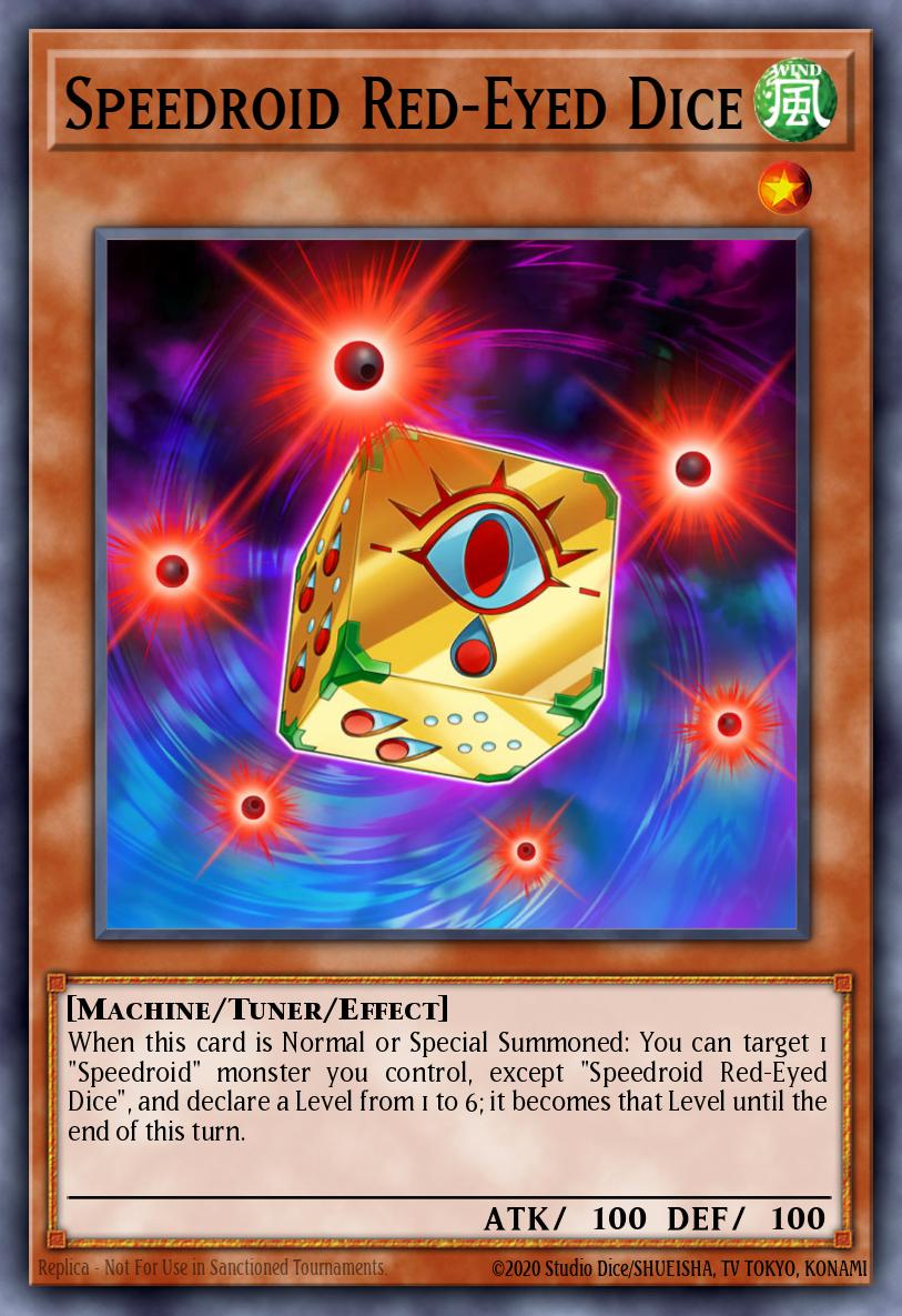 Speedroid Red-Eyed Dice - Legendary Arc-V Decks Yu-Gi-Oh! spoiler