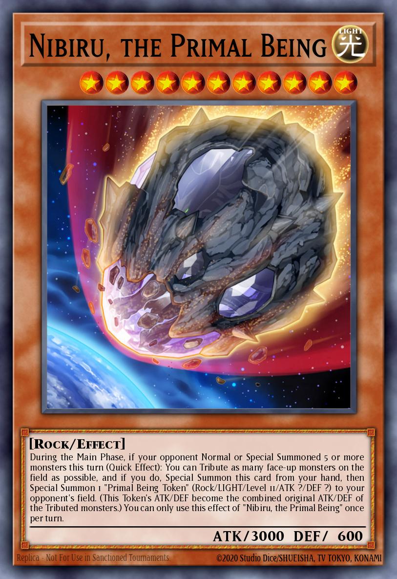 Nibiru, the Primal Being - Legendary Arc-V Decks Yu-Gi-Oh! spoiler