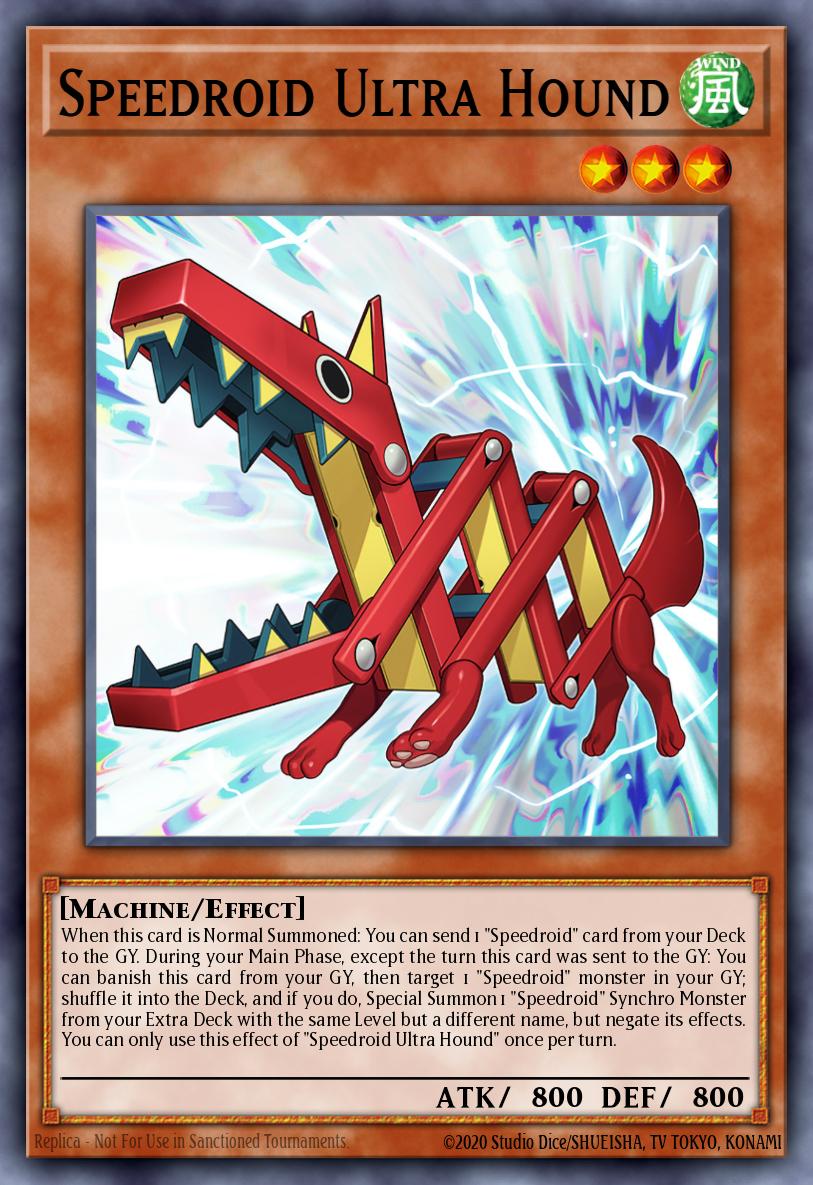 Speedroid Ultra Hound - Legendary Arc-V Decks Yu-Gi-Oh! spoiler