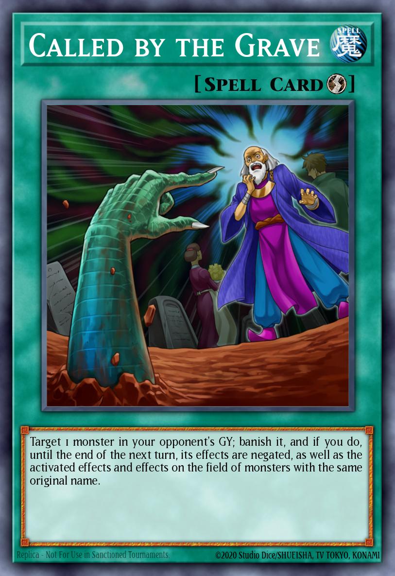 Called by the Grave (LAVD-ENS17) - Legendary Arc-V Decks Yu-Gi-Oh! spoiler