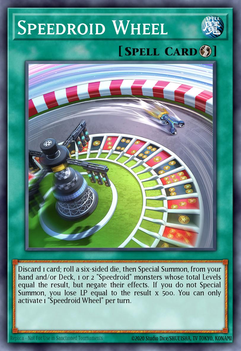 Speedroid Wheel - Legendary Arc-V Decks Yu-Gi-Oh! spoiler