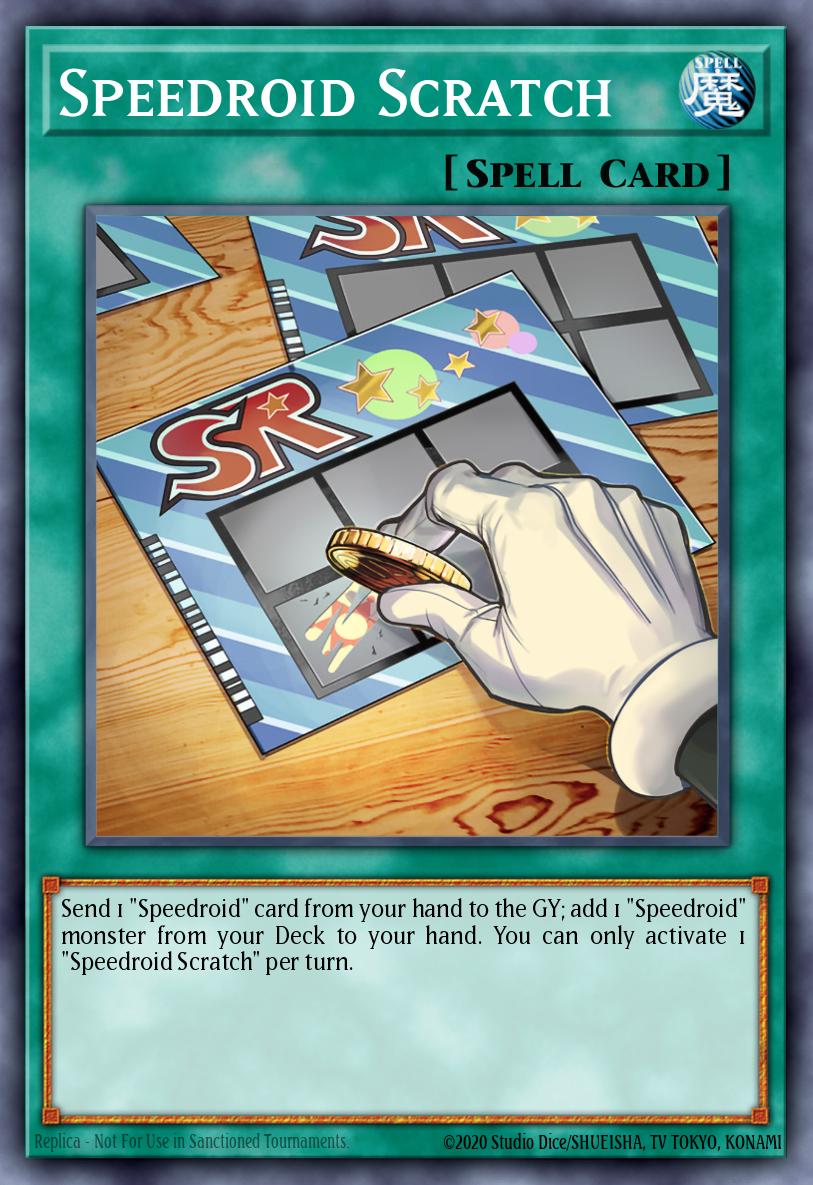 Speedroid Scratch - Legendary Arc-V Decks Yu-Gi-Oh! spoiler