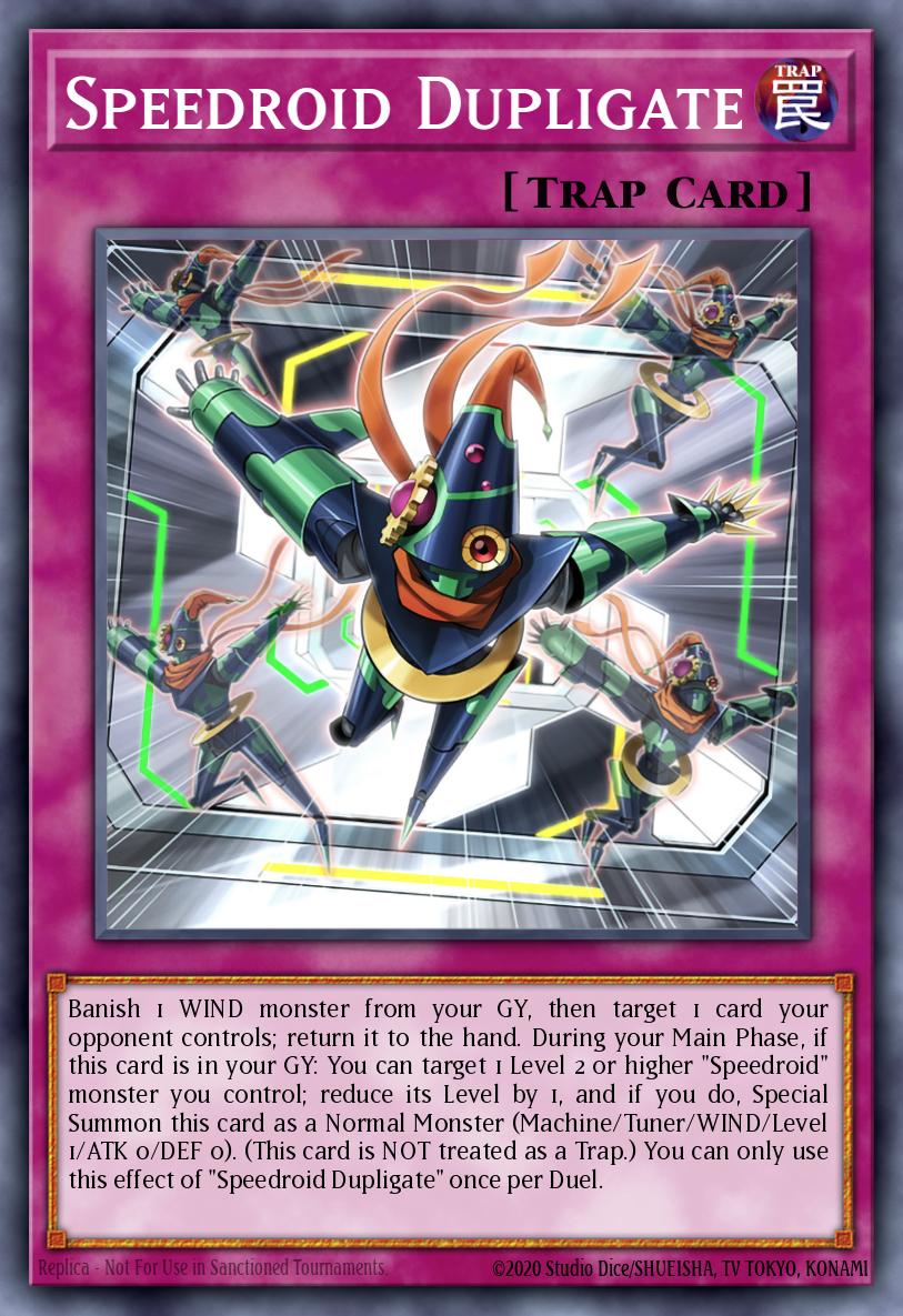 Speedroid Dupligate - Legendary Arc-V Decks Yu-Gi-Oh! spoiler