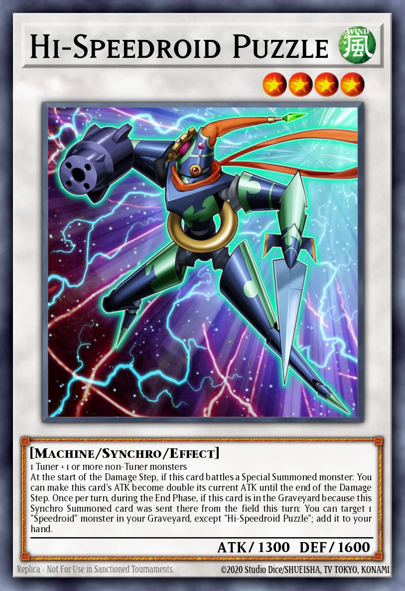 Hi-Speedroid Puzzle - Legendary Arc-V Decks Yu-Gi-Oh! spoiler