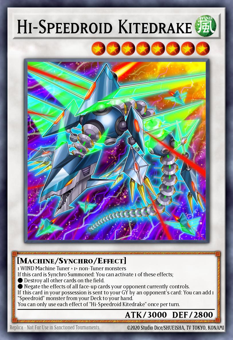 Hi-Speedroid Kitedrake - Legendary Arc-V Decks Yu-Gi-Oh! spoiler