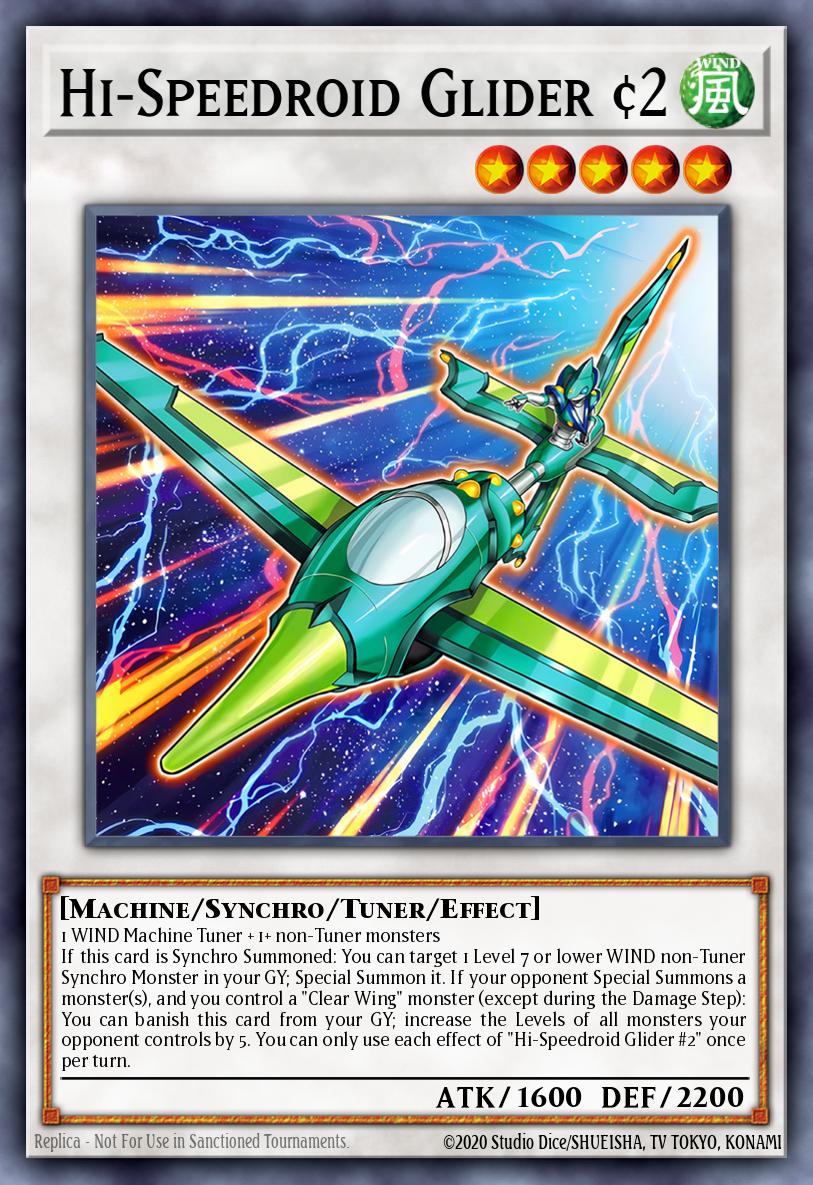 Hi-Speedroid Glider #2 - Legendary Arc-V Decks Yu-Gi-Oh! spoiler