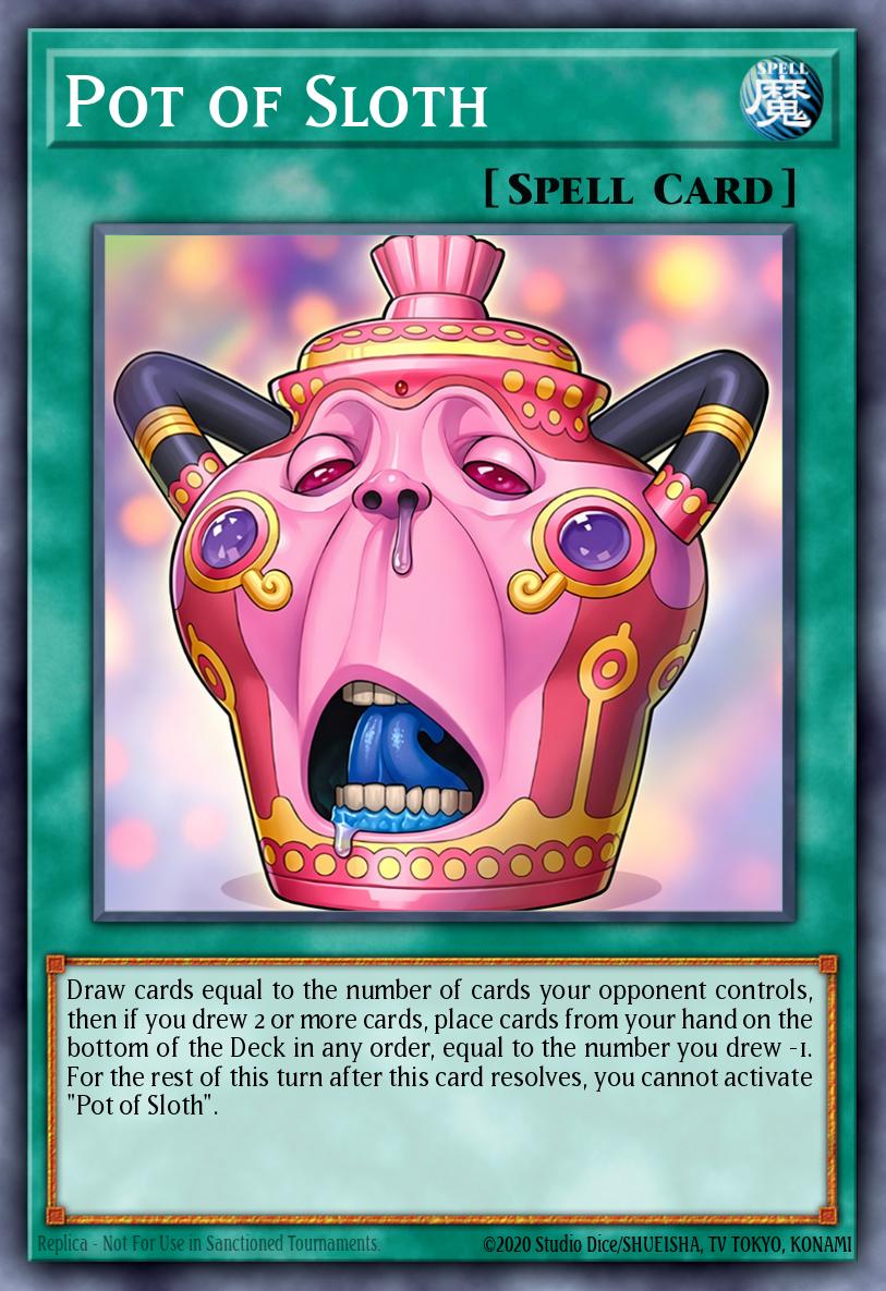 Pot of Sloth - Winner's Pack 2026-2027 Yu-Gi-Oh! spoiler