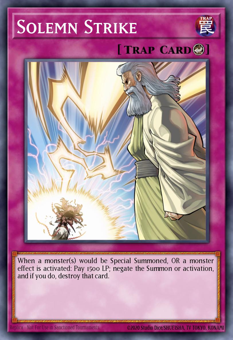 Solemn Strike - Winner's Pack 2026-2027 Yu-Gi-Oh! spoiler