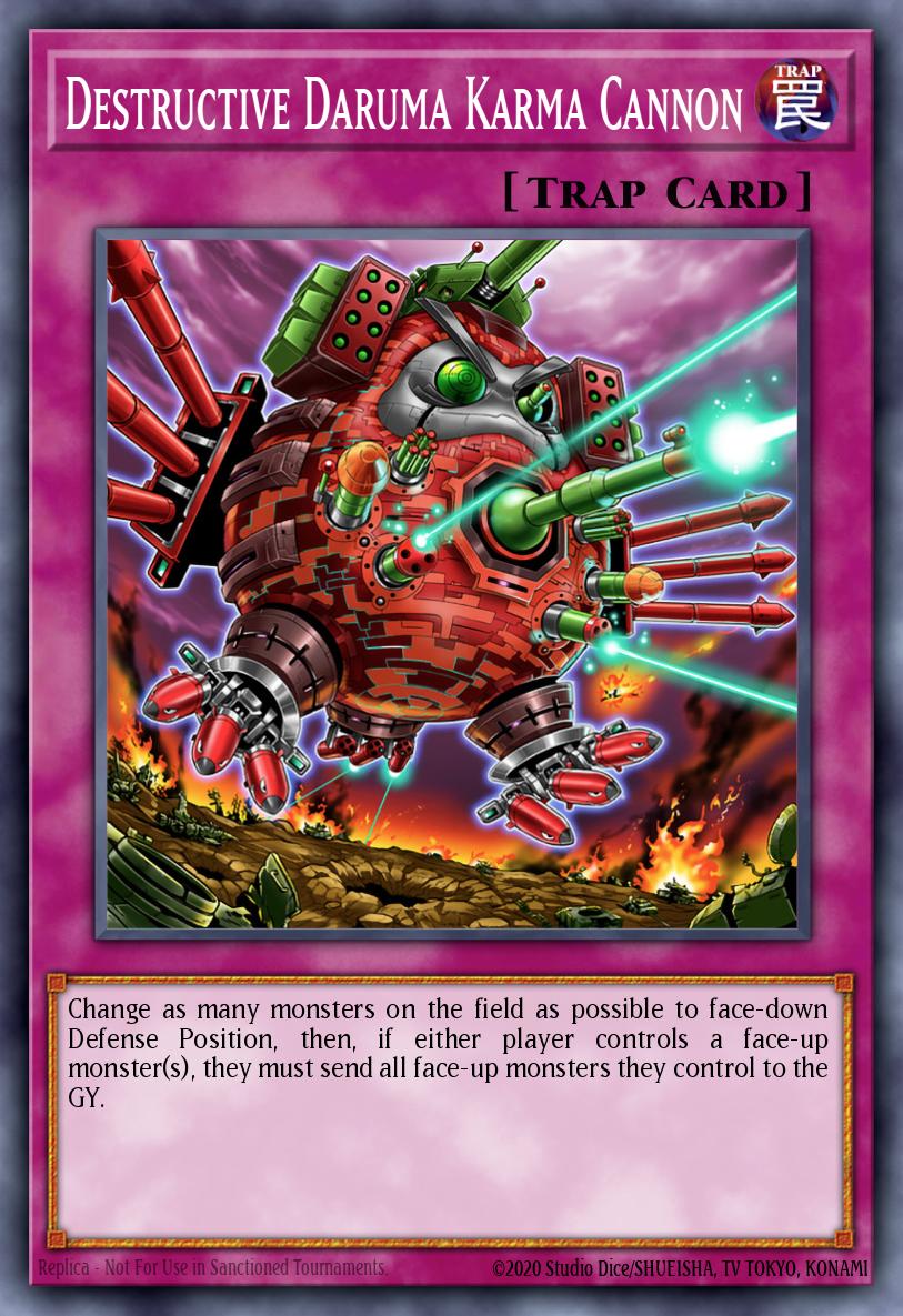 Destructive Daruma Karma Cannon - Winner's Pack 2026-2027 Yu-Gi-Oh! spoiler