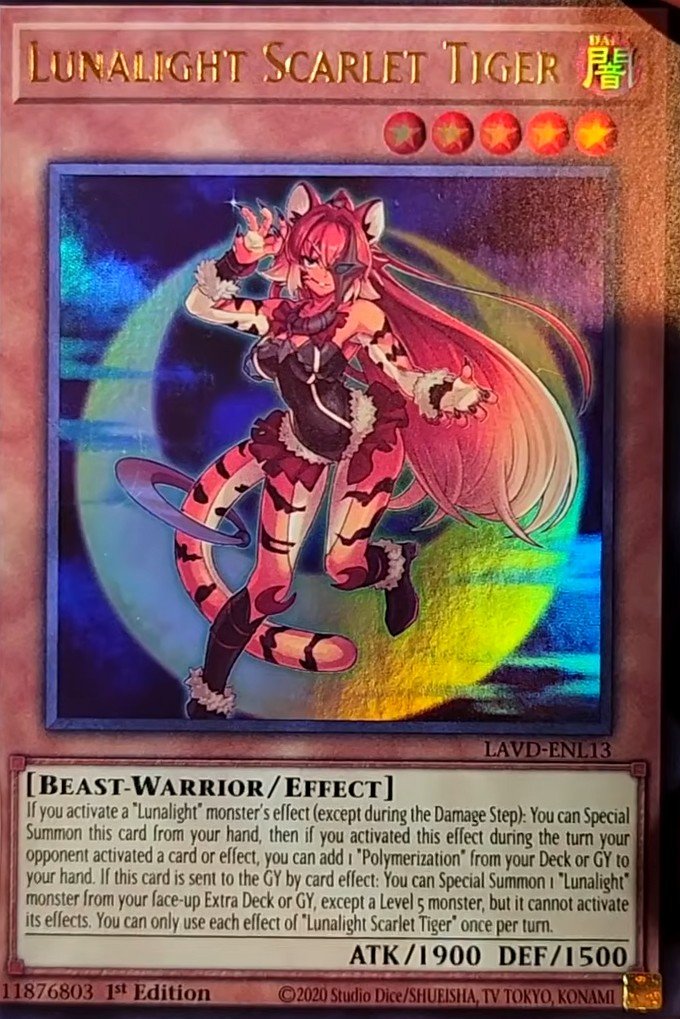 Lunalight Scarlet Tiger (Secret Rare)