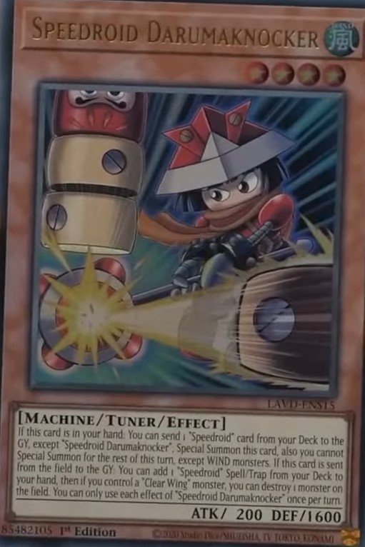 Speedroid Darumaknocker (Secret Rare)